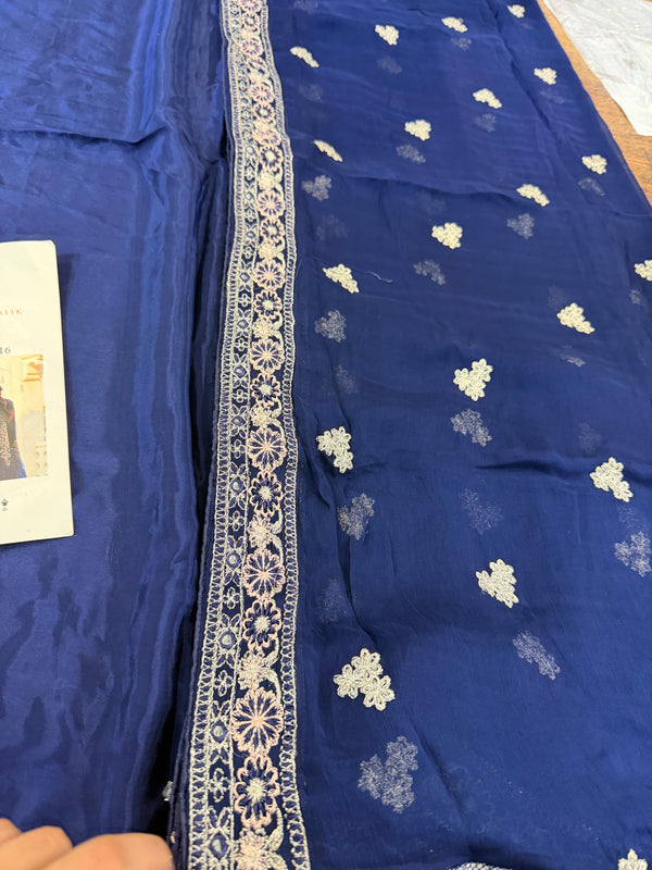 Kanwal Malik blue wedding edition