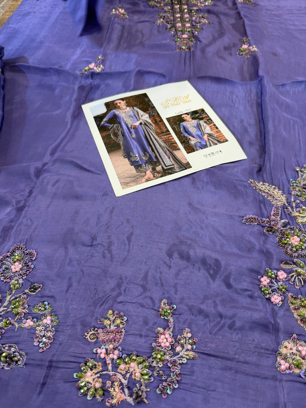 Sara Rohail ashgar lilac wedding edition