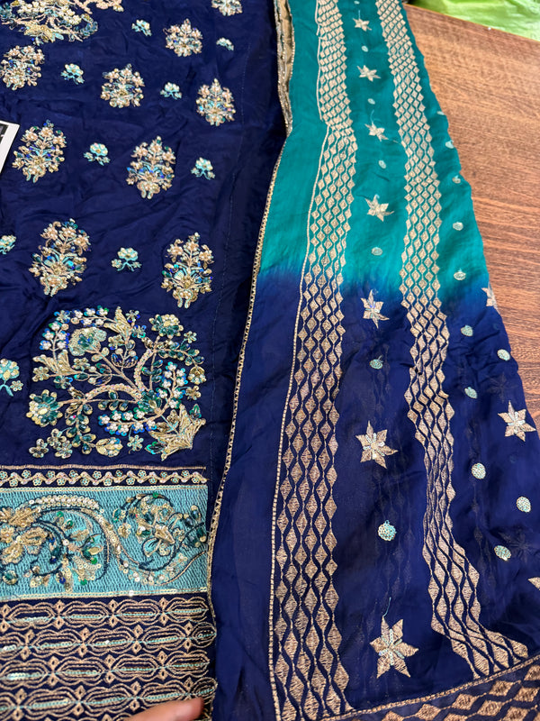 Vintage blue bridal wedding edition