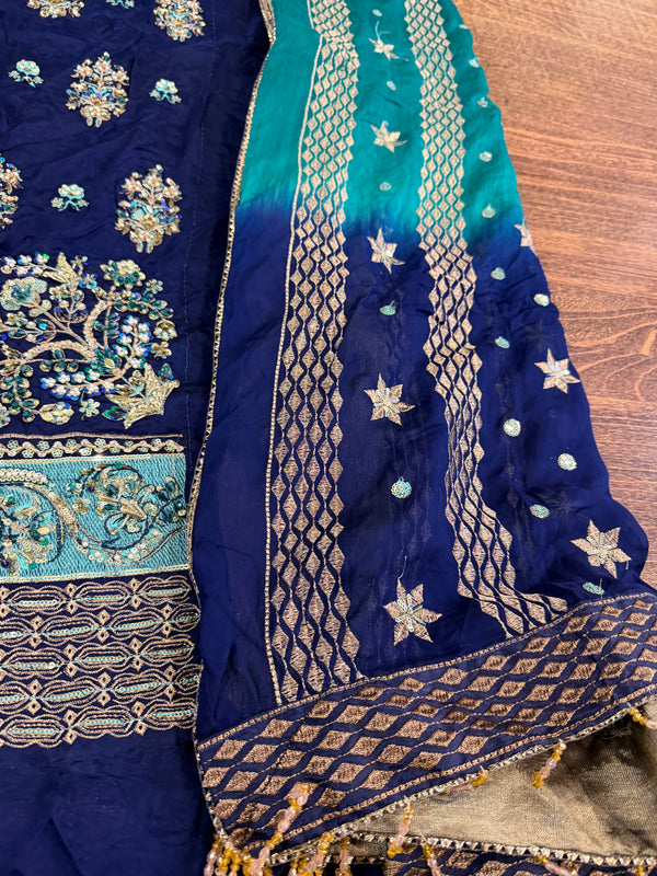 Vintage blue bridal wedding edition
