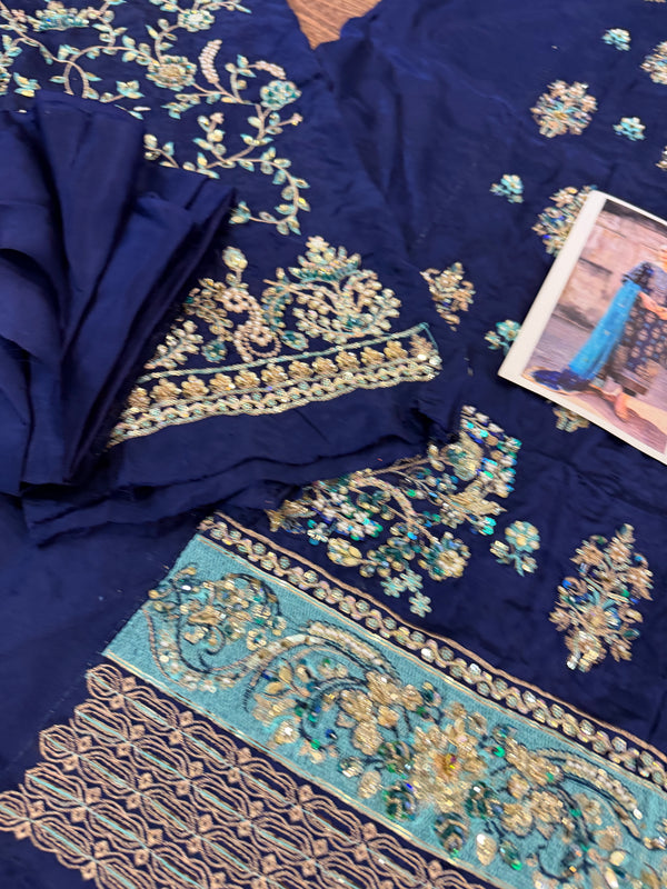 Vintage blue bridal wedding edition