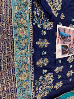 Vintage blue bridal wedding edition