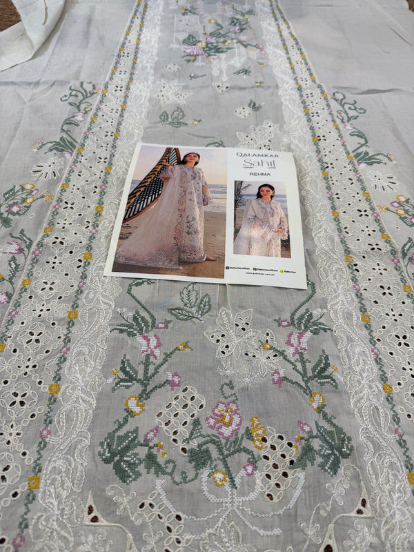 Qalamqar ivory multi lawn 2026