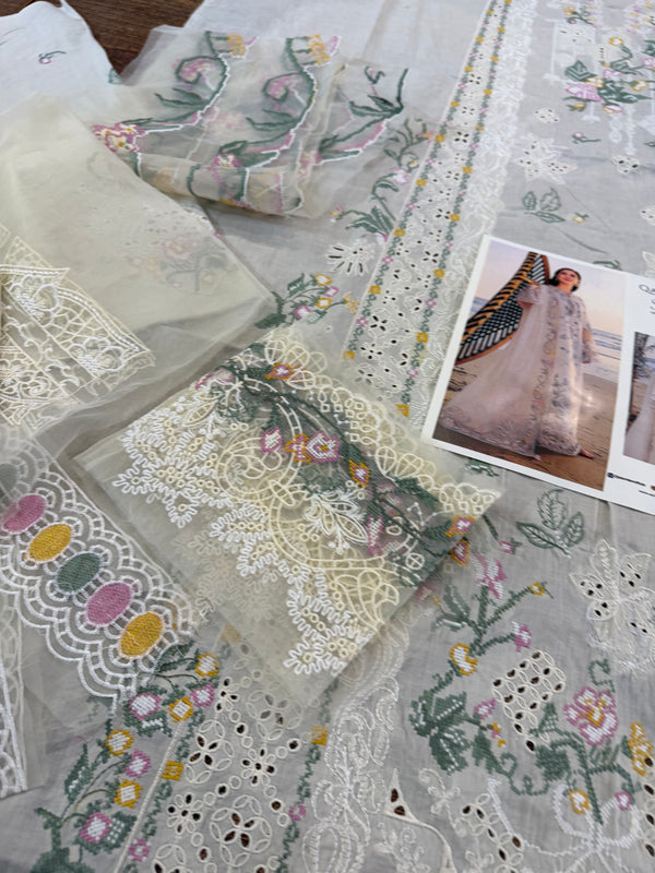 Qalamqar ivory multi lawn 2026