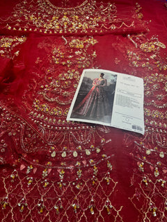 Afrozeh red wedding edition