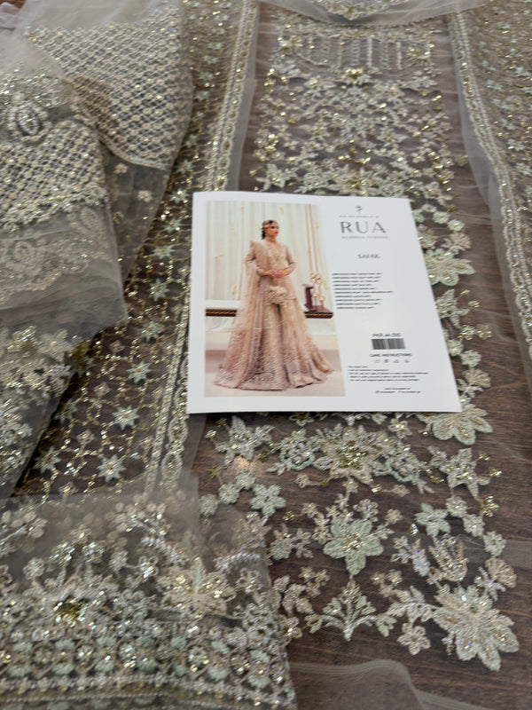 Faiza Saqlain ivory boski white wedding edition