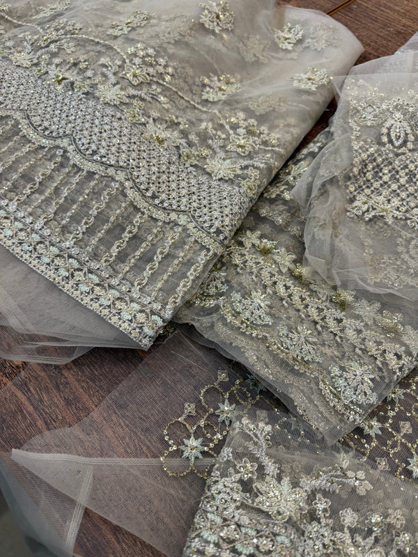 Faiza Saqlain ivory boski white wedding edition