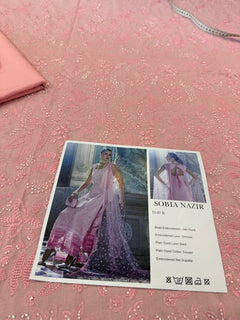 Sobia Nazir pink lawn 2026