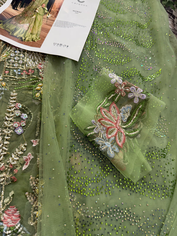 Crimson green wedding edition