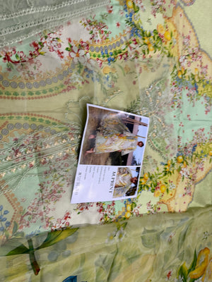 Maria B mprint yellow lawn 2026