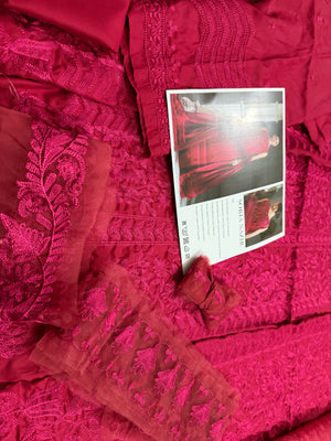 Sobia Nazir red lawn 2026