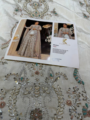 Kanwal malik white multi bridal collection