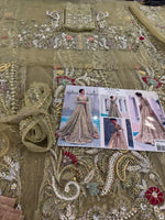 Suffuse by sana Yasir green pista wedding edition
