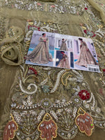 Suffuse by sana Yasir green pista wedding edition