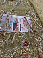 Suffuse by sana Yasir green pista wedding edition