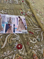 Suffuse by sana Yasir green pista wedding edition