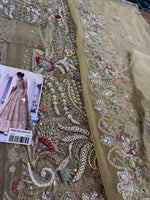 Suffuse by sana Yasir green pista wedding edition