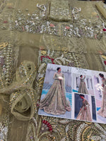Suffuse by sana Yasir green pista wedding edition