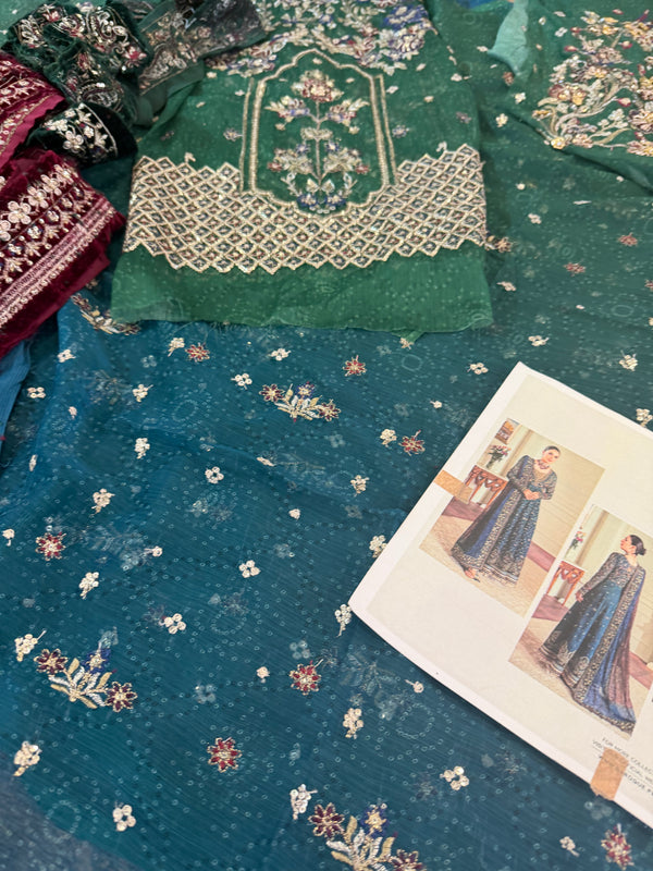Baroque zink blue wedding edition