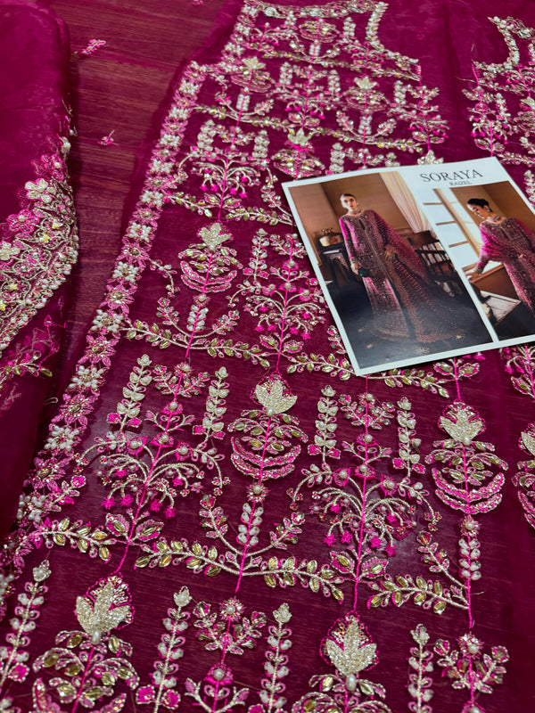 Soraya shocking pink wedding edition