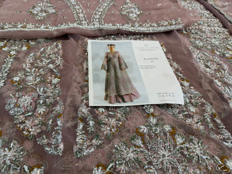 Hussain rehar lilac wedding edition