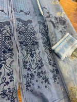 Sobia Nazir blue lawn 2026