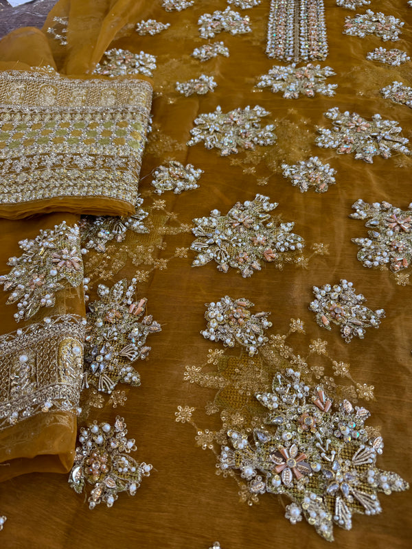 Husssin rehar mustard yellow wedding edition