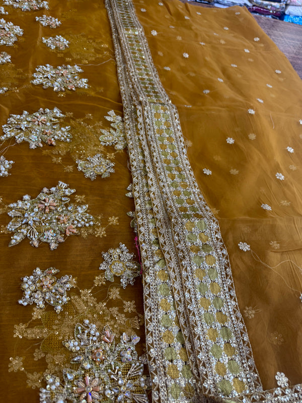Husssin rehar mustard yellow wedding edition