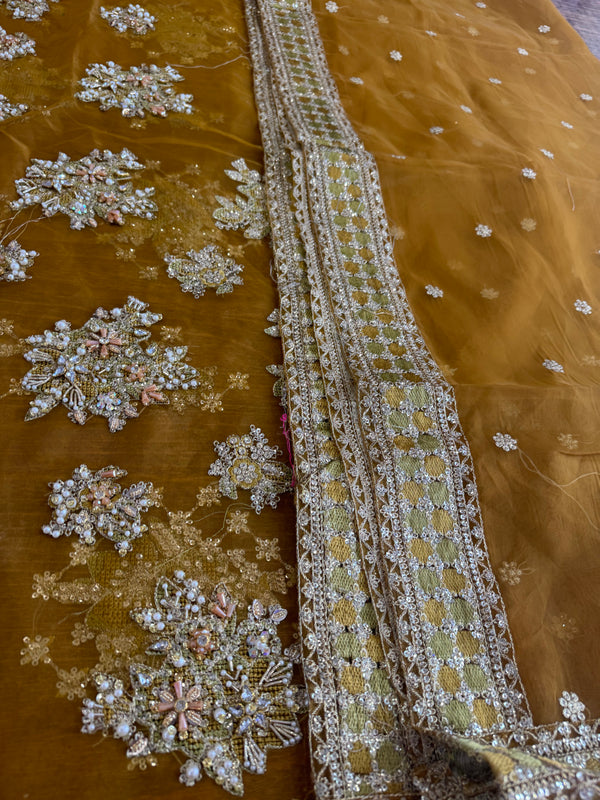 Husssin rehar mustard yellow wedding edition