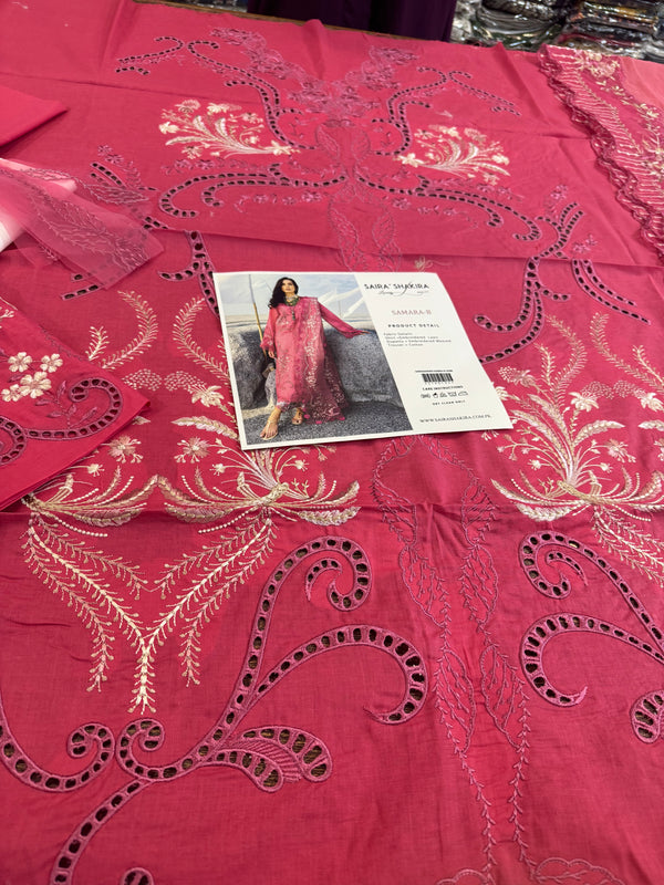 Saira shakira pink lawn 2025