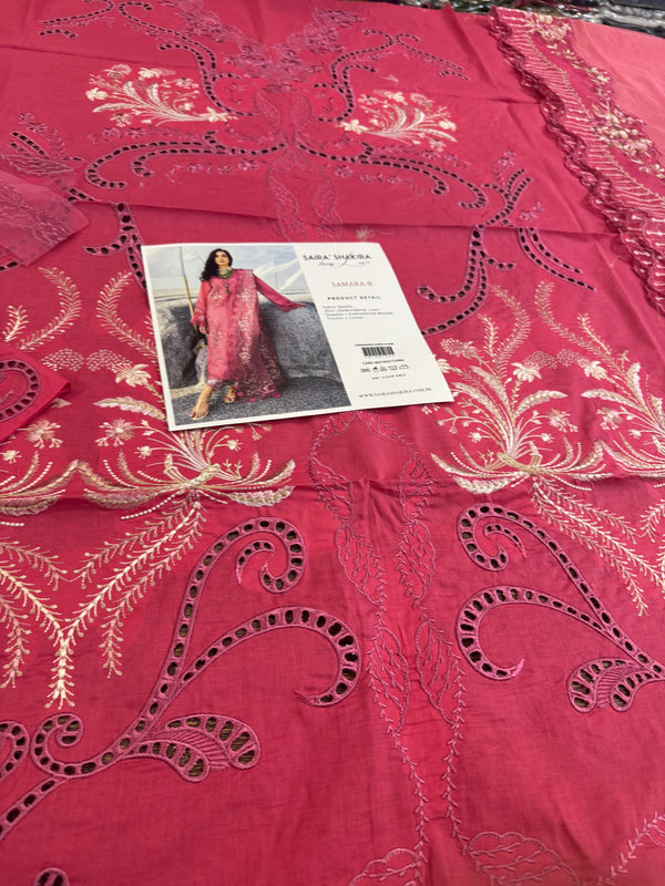 Saira shakira pink lawn 2025