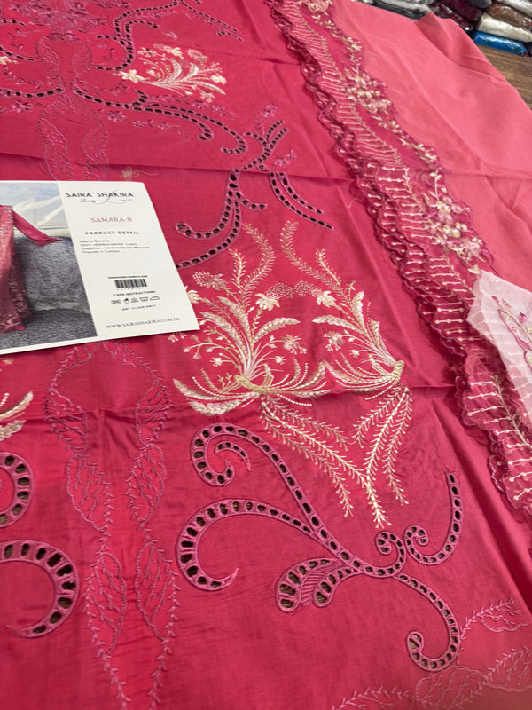 Saira shakira pink lawn 2025