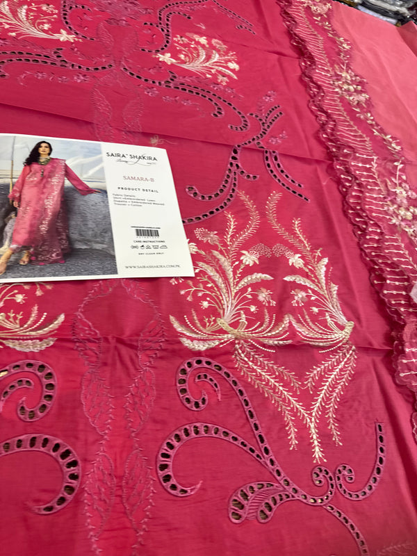 Saira shakira pink lawn 2025
