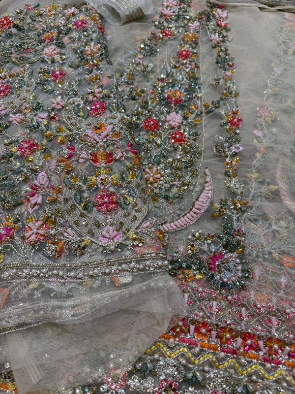 Hussain rehar ivory multi wedding edition