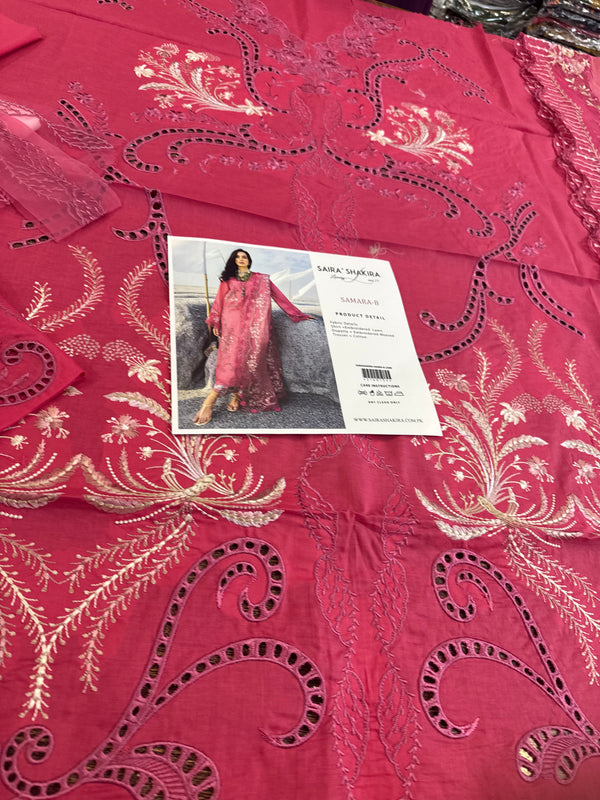Saira shakira pink lawn 2025