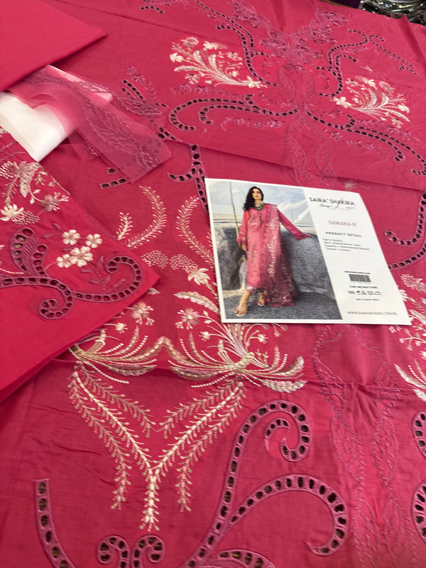Saira shakira pink lawn 2025