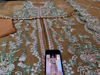 Afrozeh brides skin chiffon collection