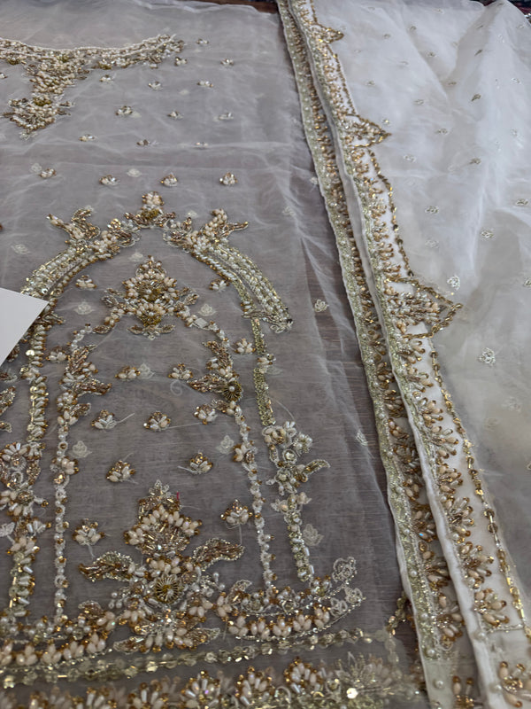 Maha Wajahat white wedding edition