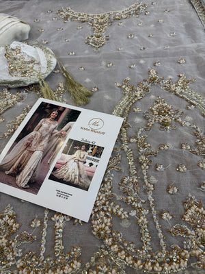 Maha Wajahat white wedding edition