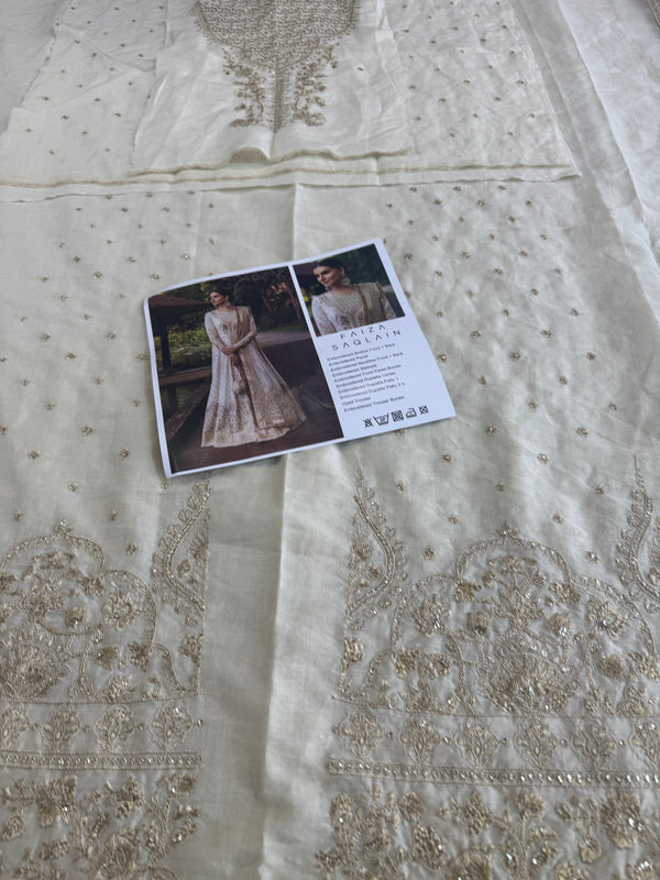 Faiza Saqlain skin lawn 2025