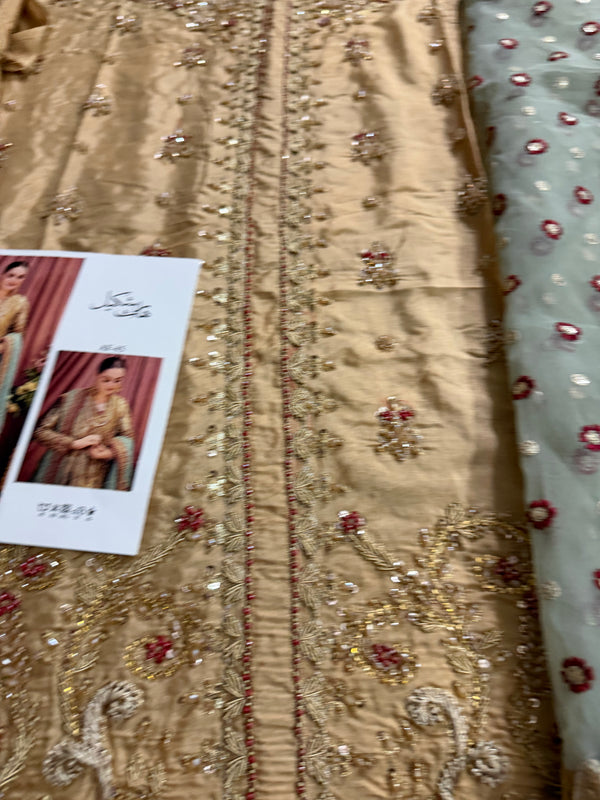 Haris Shakeel olive wedding edition