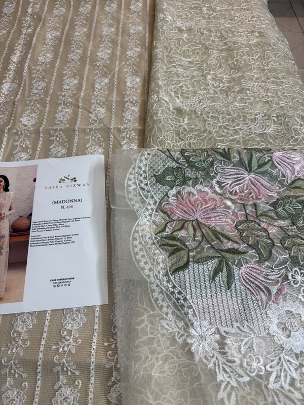 Saira Rizwan pink edition lawn 2025