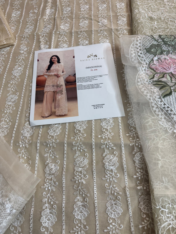 Saira Rizwan pink edition lawn 2025
