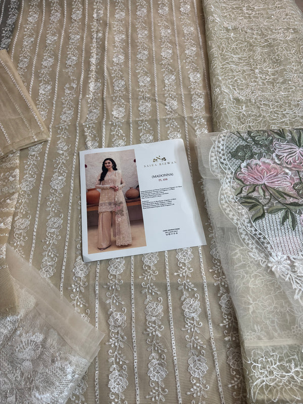 Saira Rizwan pink edition lawn 2025