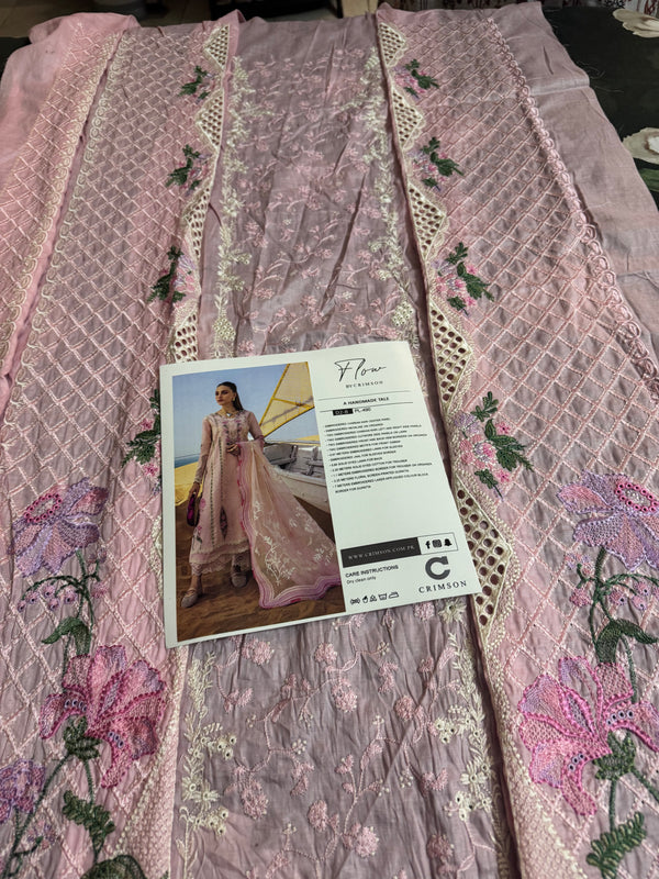 Crimson pink edition lawn 2025