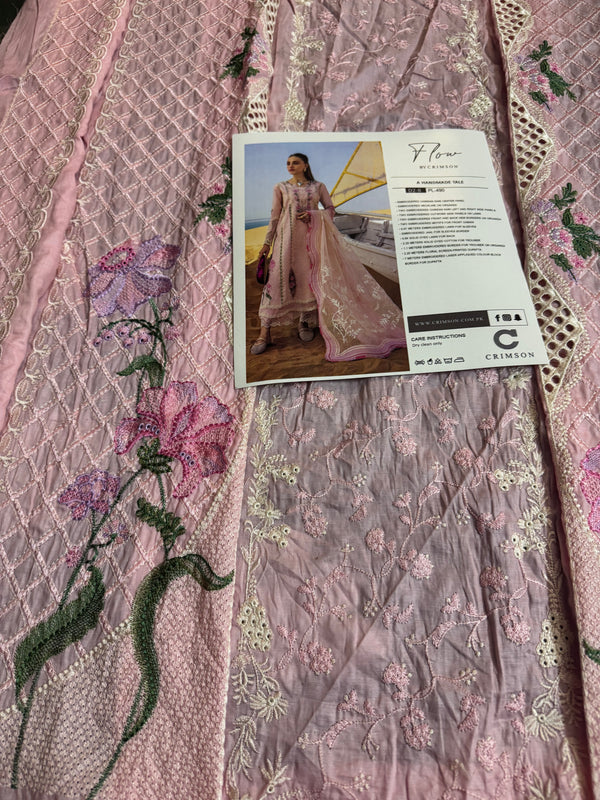 Crimson pink edition lawn 2025