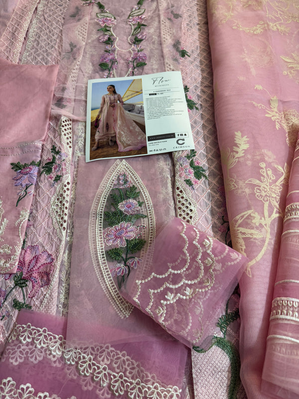 Crimson pink edition lawn 2025