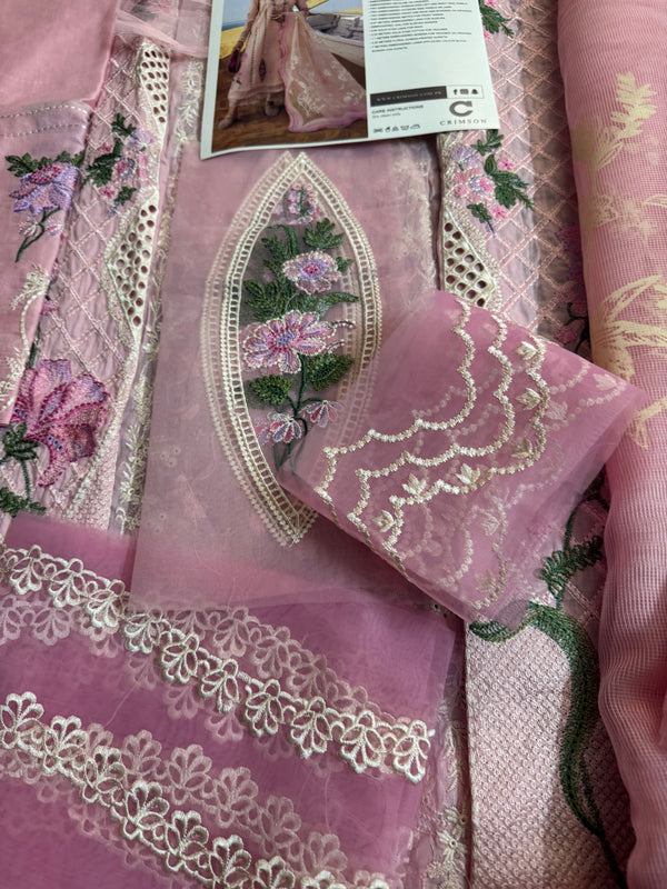 Crimson pink edition lawn 2025