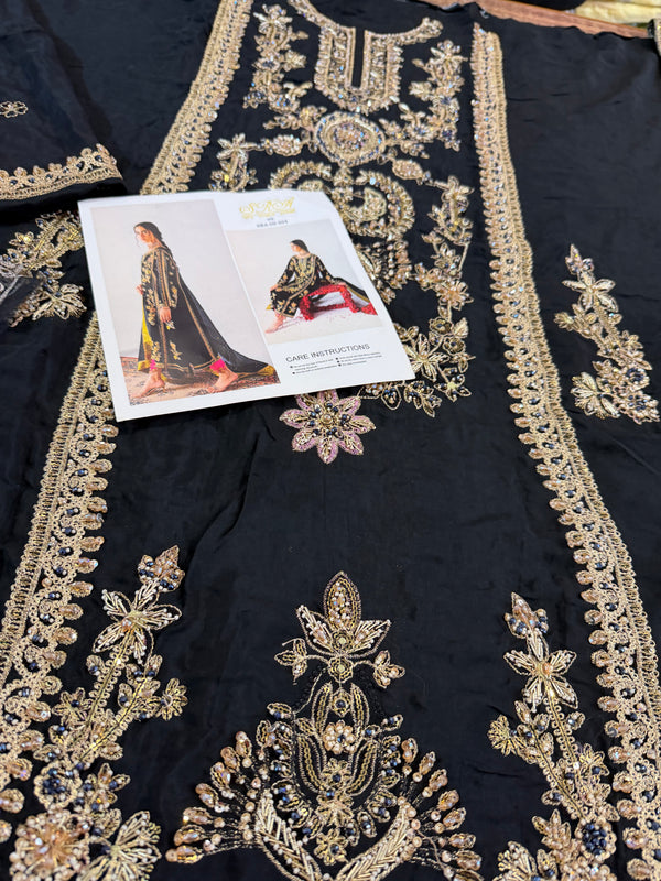 Sara Rohail ashgar bridal chiffon wedding edition