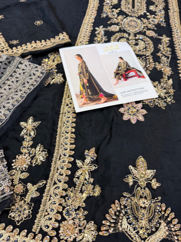 Sara Rohail ashgar bridal chiffon wedding edition